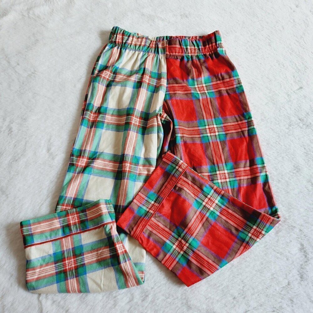 Art Class Girls' 2pc Flannel Long Sleeve Button up Pajama Set (small) 4KIDi-BH - Picture 3 of 5